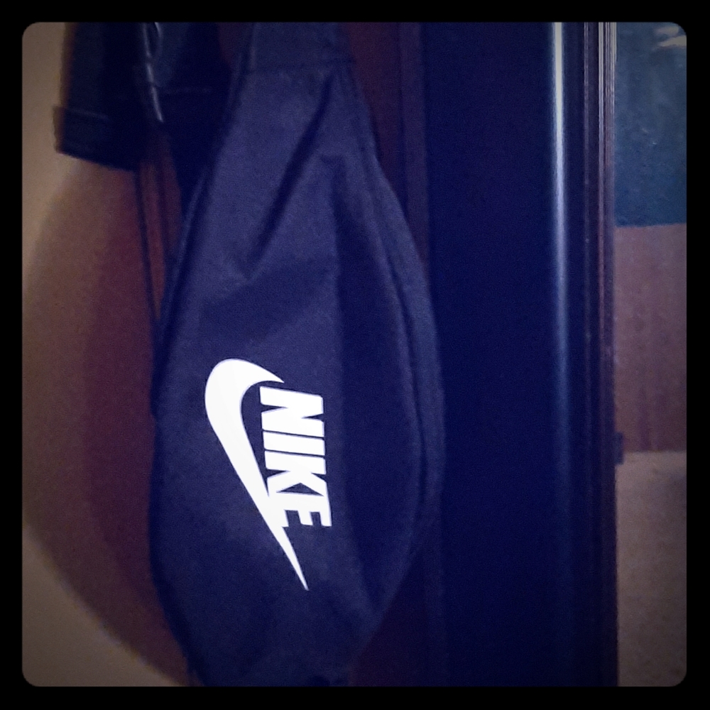 Black nike waist pack